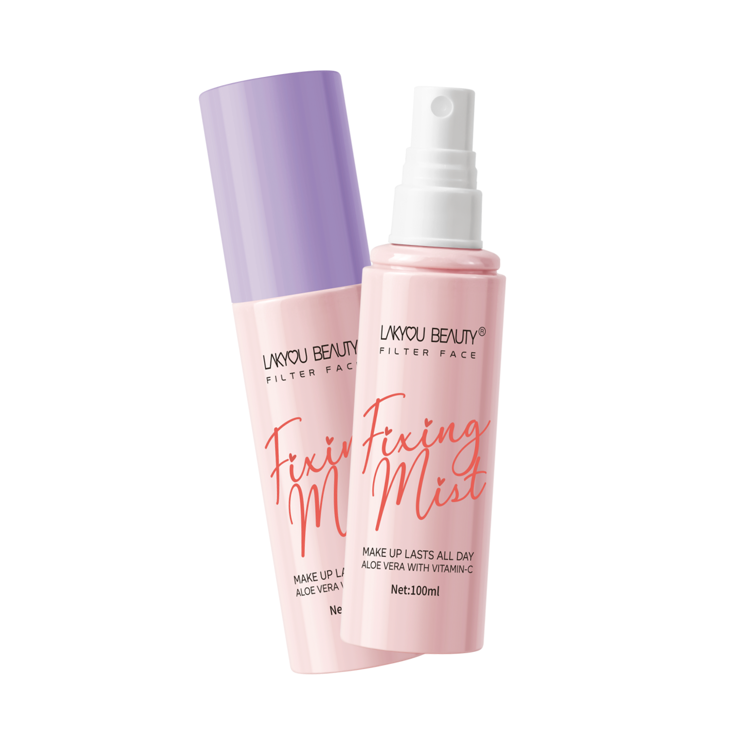 Lakyou Beauty Filter Face Fixing Mist Makeup lasts all day Primer (Transparent)