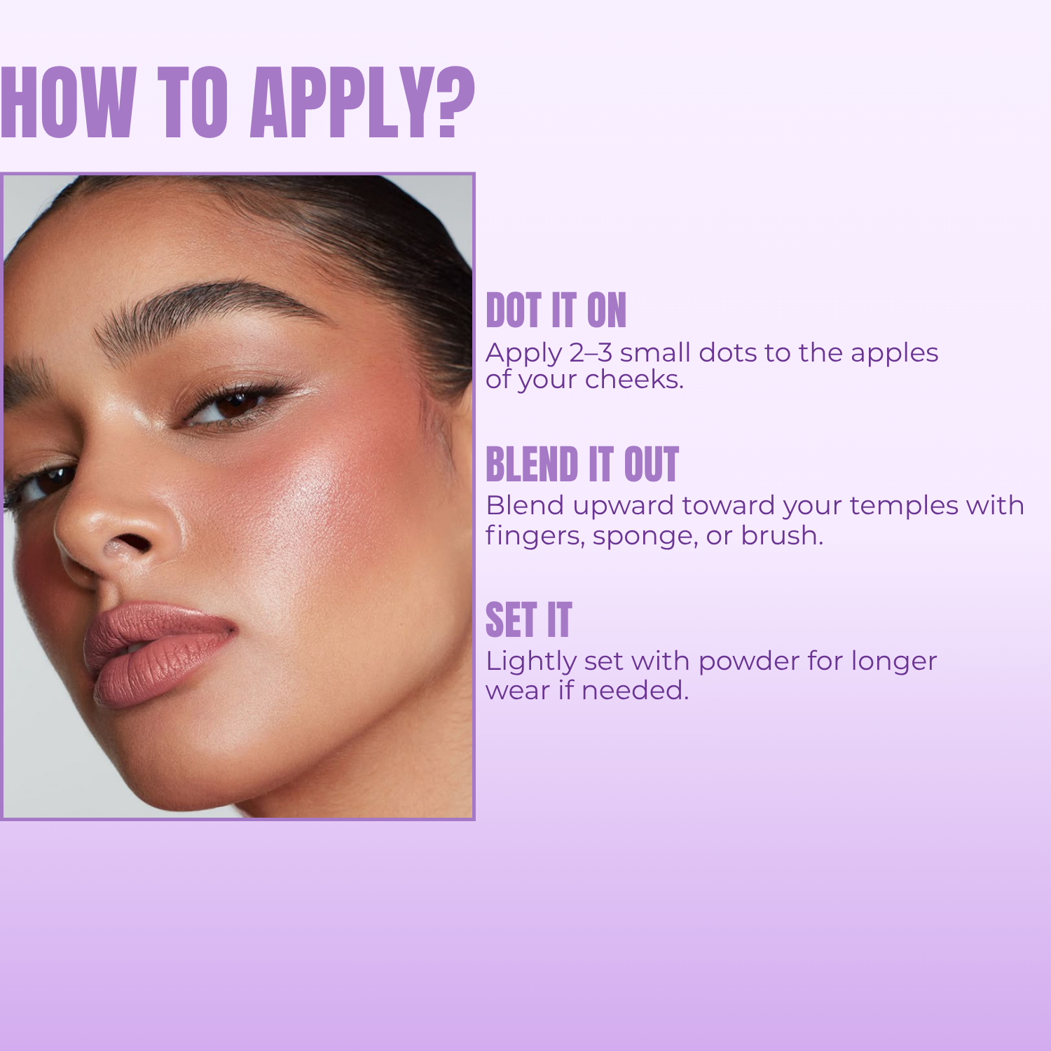 Lakyou Beauty Twilight Blush Palette 6 Shades, Long-lasting, Smooth Blendable, Travel-Friendly Design