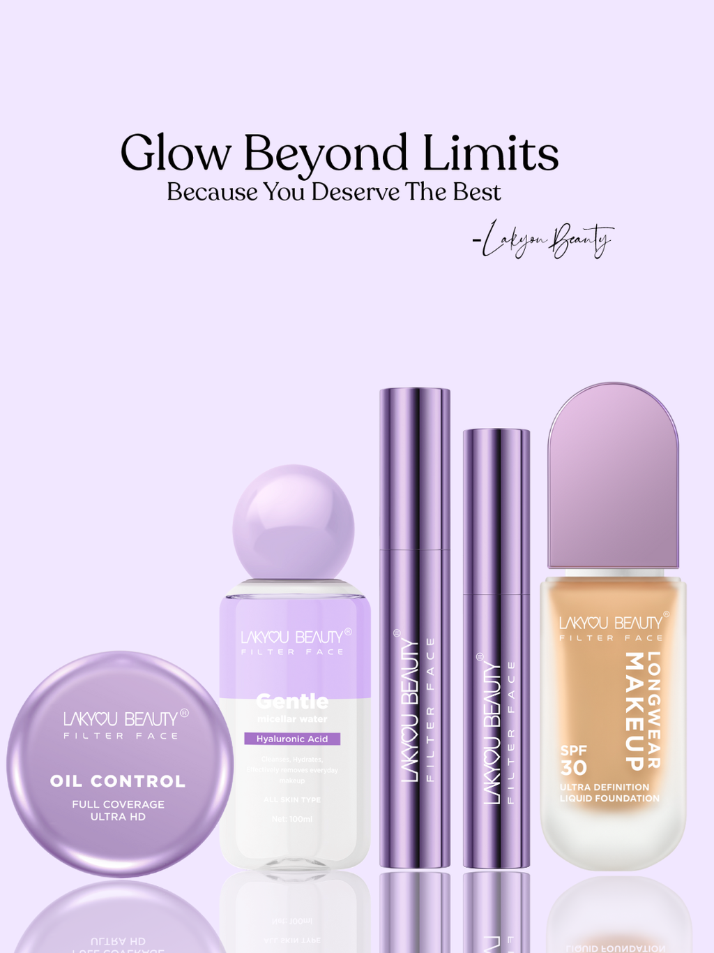 Lakyou Beauty Filter Face Twilight Matte Eyeliner Long-Lasting Waterproof 6 ml (Black)