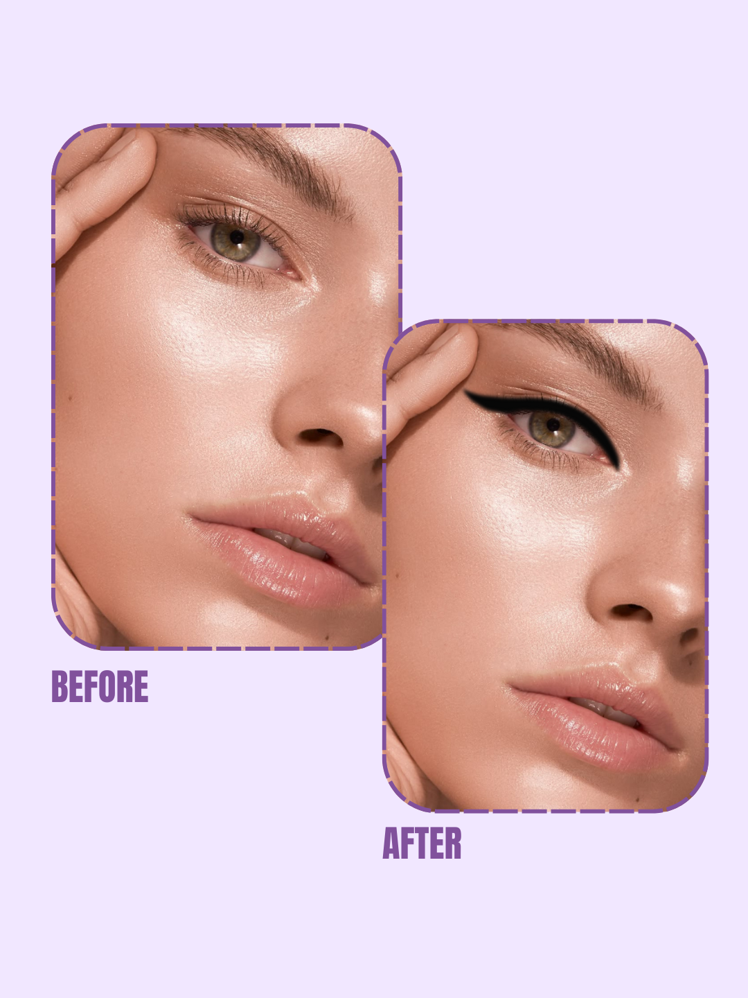 Lakyou Beauty Filter Face Twilight Matte Eyeliner Long-Lasting Waterproof 6 ml (Black)