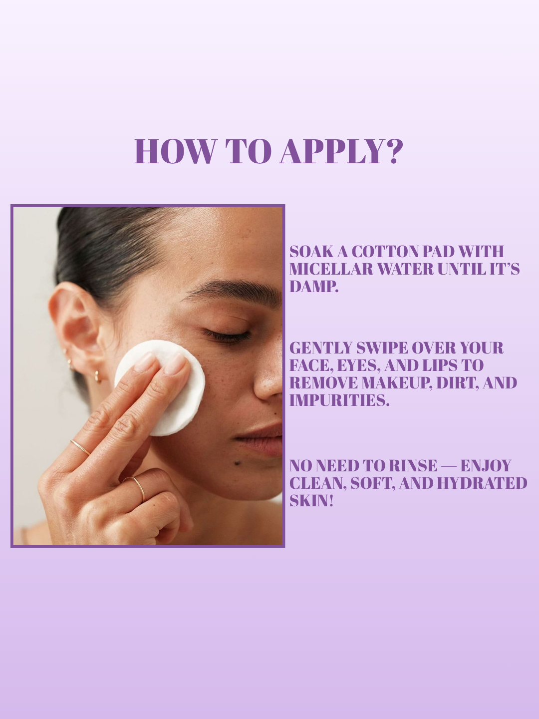 Lakyou Beauty Filter Face Gentle Micellar Water Hyaluronic Acid Cleanses Hydrates Makeup Remover