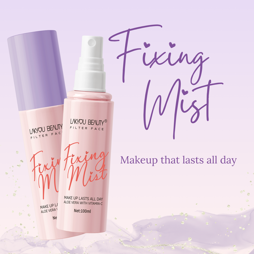 Lakyou Beauty Filter Face Fixing Mist Makeup lasts all day Primer (Transparent)