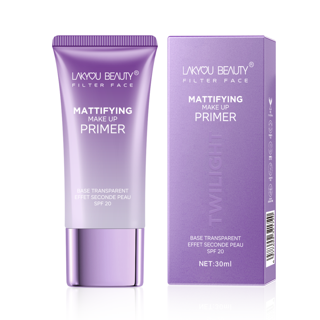Lakyou Beauty Filter Face Mattifying Primer Makeup Base Transparent SPF20 Primer (Transparent)