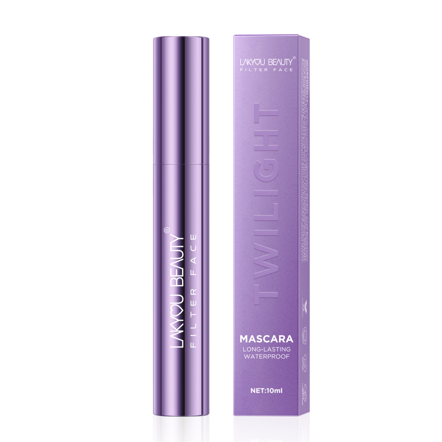 Lakyou Beauty Filter Face Twilight Mascara, Long Lasting, Waterproof 10ml